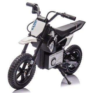 24V Electric Motorcycle for Kids with Adjustable Speed, Bluetooth, and LED Features