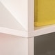 preview thumbnail 5 of 3, Kids Corner Bookshelf Toy Organizer with 3 Baskets,White