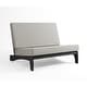 preview thumbnail 103 of 136, Outdoor Teak Wood Waterproof Armless Chair Loveseat with Cushions