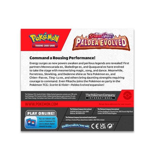 pokemon booster box paldea Pokmon Evolved French | Scarlet & Violet SV2 Violet Paldea Evolved expansion Pokemon TCG: Scarlet & Violet
