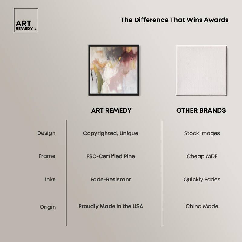 Painterly Energy Canvas by Art Remedy