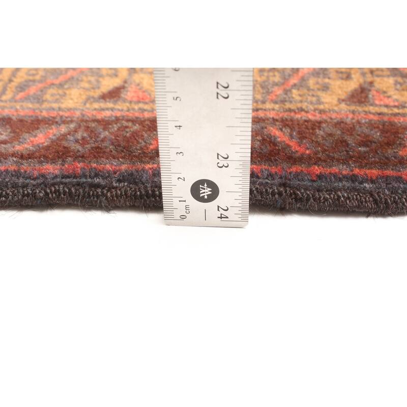 ECARPETGALLERY Hand-knotted Teimani Dark Grey Wool Rug - 2'11 x 4'5