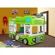 preview thumbnail 2 of 5, FIRE TRUCK Toddler Bunk Bed