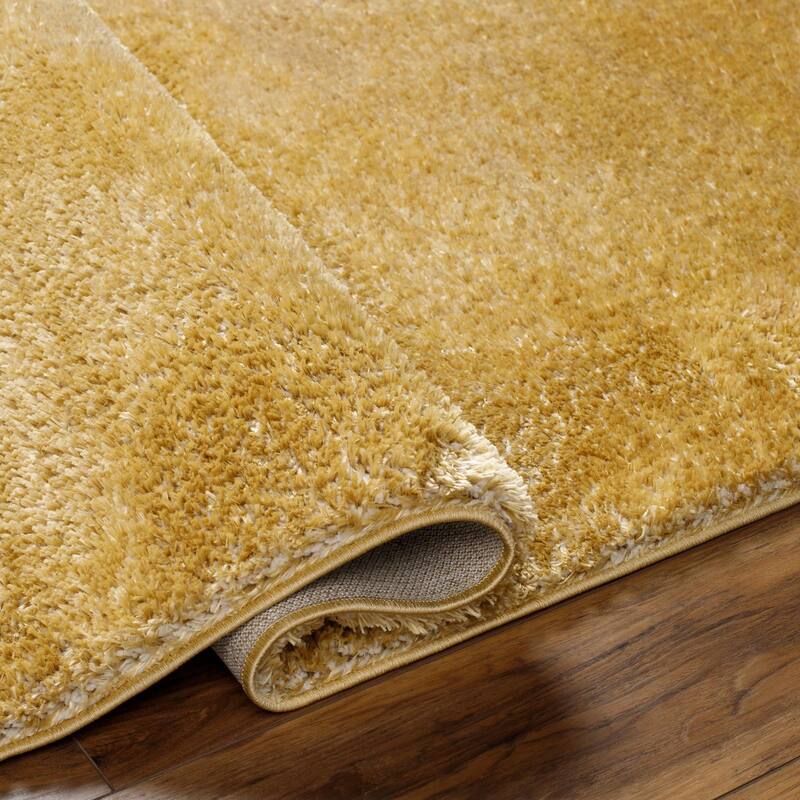 Livabliss Cloudy Shag Vibrant Solid Plush Area Rug