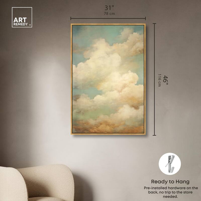 Timeless Sky Canvas by Art Remedy