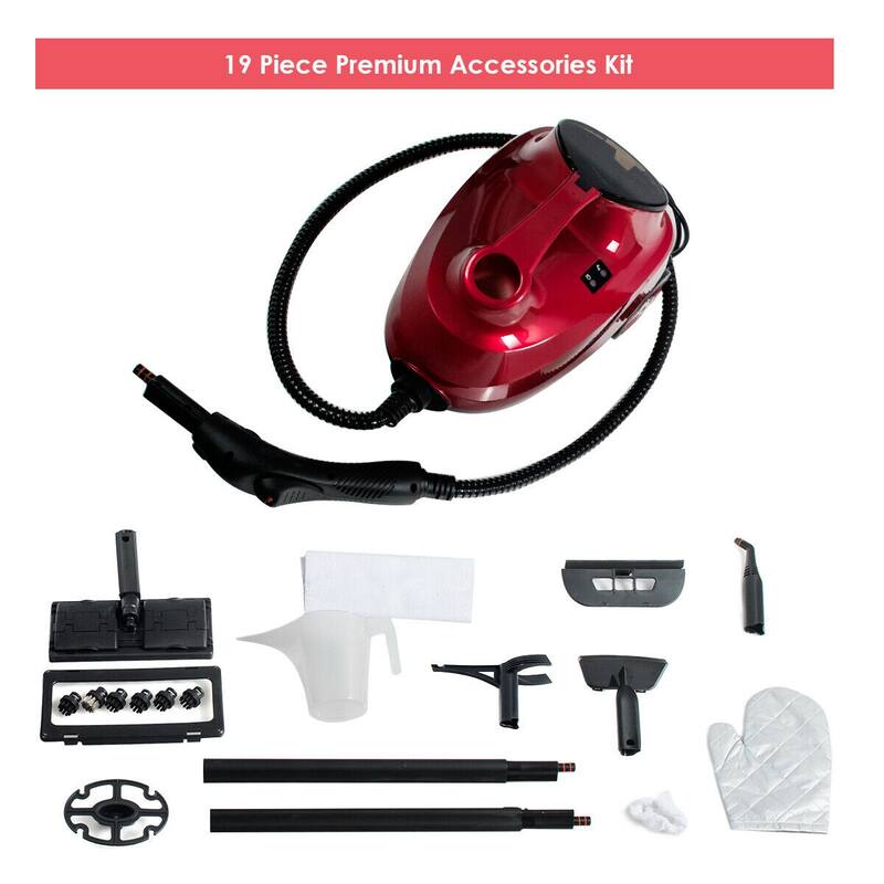 Costway 2000W Heavy Duty Steam Cleaner Mop Multi-Purpose W/19