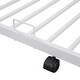 preview thumbnail 25 of 23, Modern Heavy-duty Sturdy Metal Twin over Full Bunk Bed with Trundle Bed, Safety Guardrail and Wooden Decoration