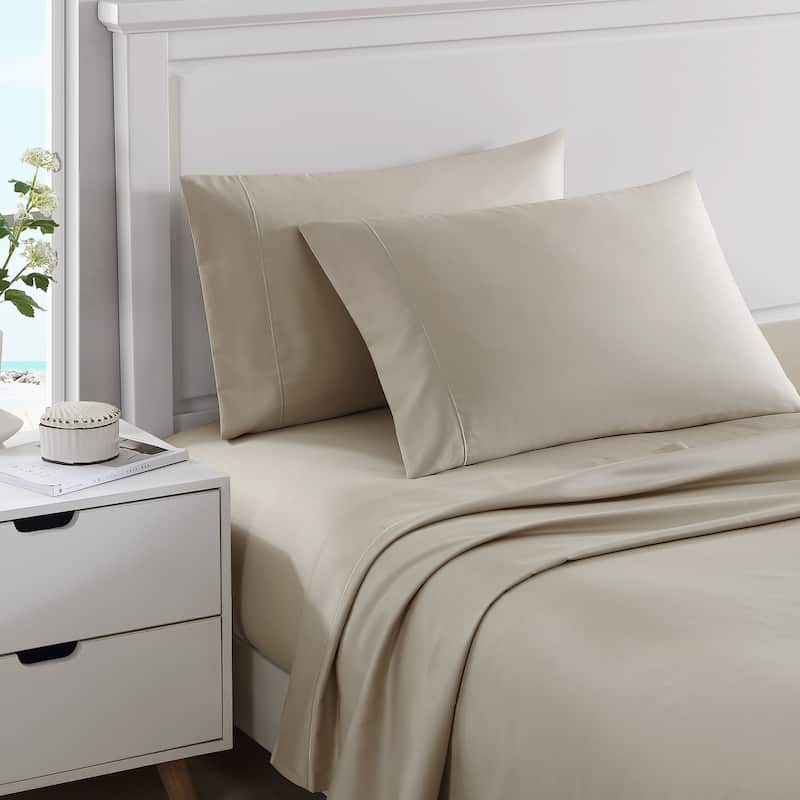 Nautica Regatta Sateen Cotton Luxury Bed Sheet Set