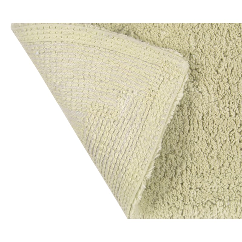 Waterford Collection 100% Cotton Non-Slip Bathroom Rug Set, Machine Washable Bath Rug, 5 Piece Bath Mat Set with Contour