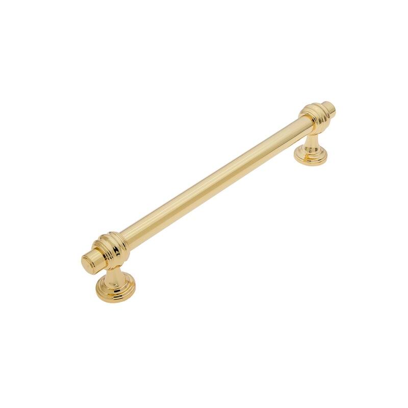 Utopia Alley Cabinet knob/Pull, Polished Gold, knob 1.19"/3.75"/5"/6.3"/10" center to center