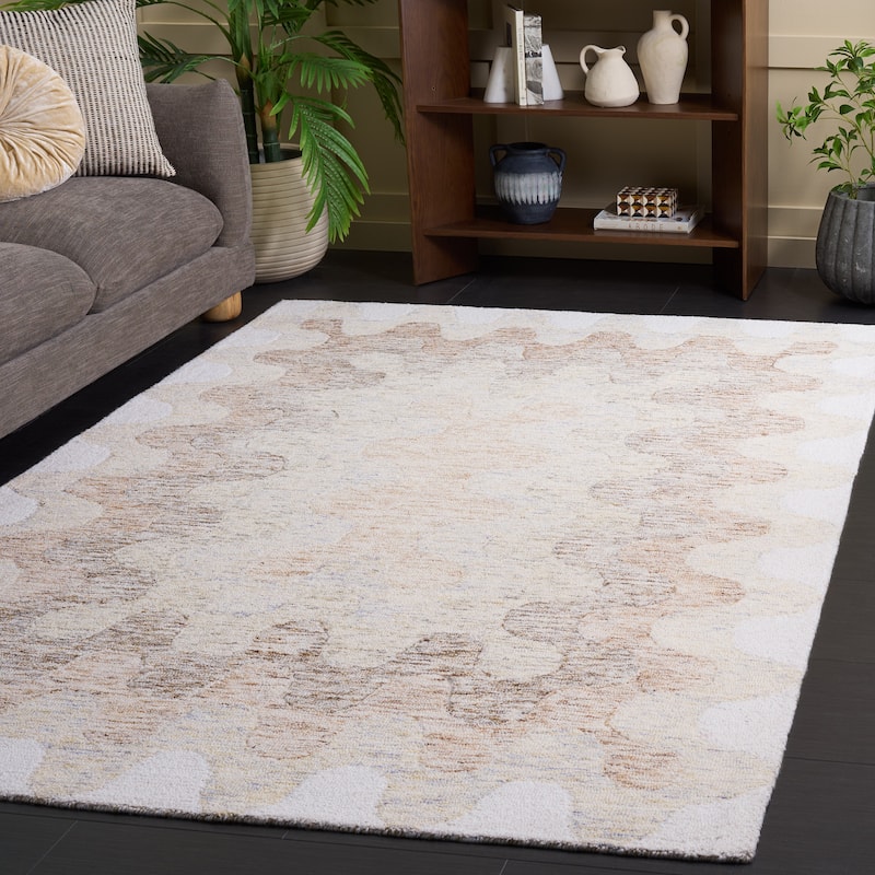 SAFAVIEH Handmade Harvest Sakina Wool Rug