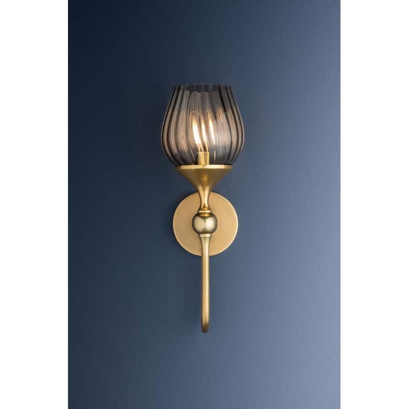 Hudson Valley Lighting 6918 Chatton 17" Tall Wall Sconce with Fluted