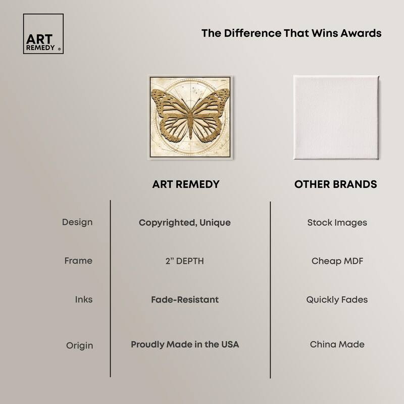 Astro Fluttering Wings Canvas by Art Remedy