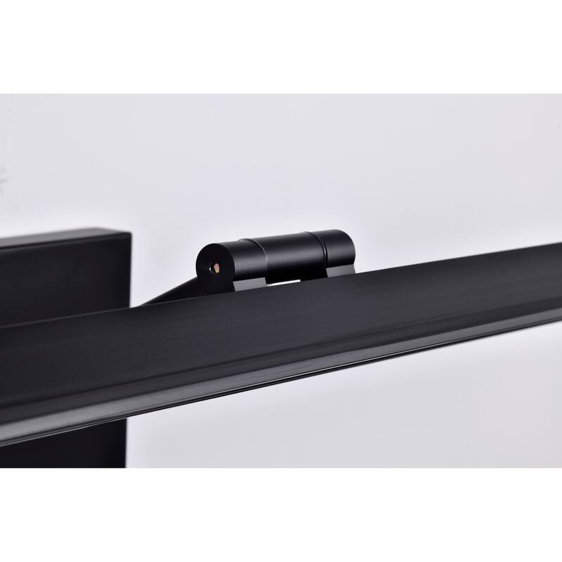 Hazel 3 Foot LED Picture Light 3 CCT Selectable Black Finish Acrylic Lens