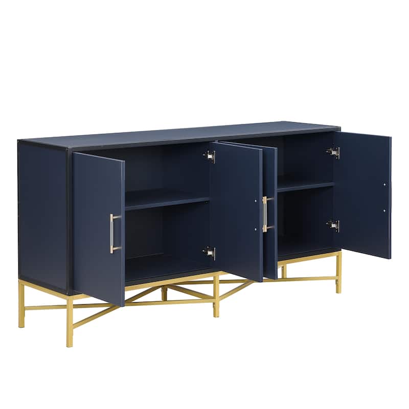 Four-Door Sideboard Buffet Cabinet Storage Cabinet