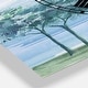 preview thumbnail 3 of 4, Designart 'Tree Across the Lake' Cottage 3 Panels Large Wall CLock - 36 in. wide x 28 in. high - 3 panels