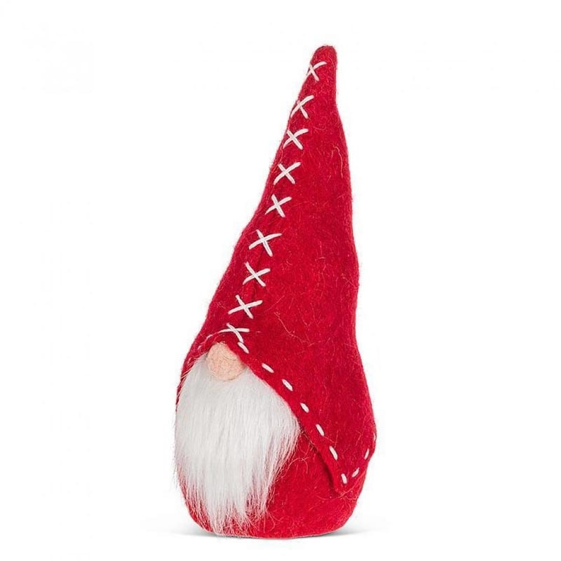 Pointy Hat Gnome Figurine - Polyester - Multi