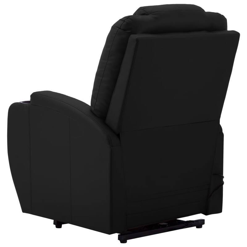 vidaXL Power Lift Recliner Electric Lift Chair for Home Theater Faux Leather - 29.9" x 34.4" x 42.1"
