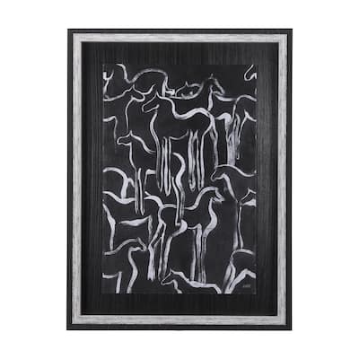 Horse Herd II Framed Art Print