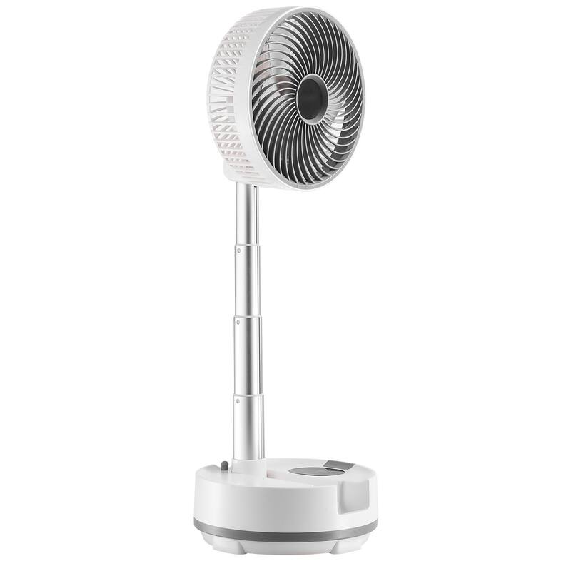 8 inch Foldable Rechargeable Oscillating Fan 3 in 1 Remote 8 Speeds