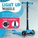 preview thumbnail 5 of 6, Lascoota 2-in-1 Kids Kick Scooter, Adjustable Height Handlebars and Removable Seat