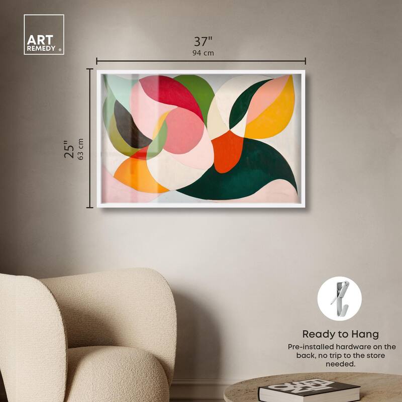 Color Fusion Shadowbox by Art Remedy