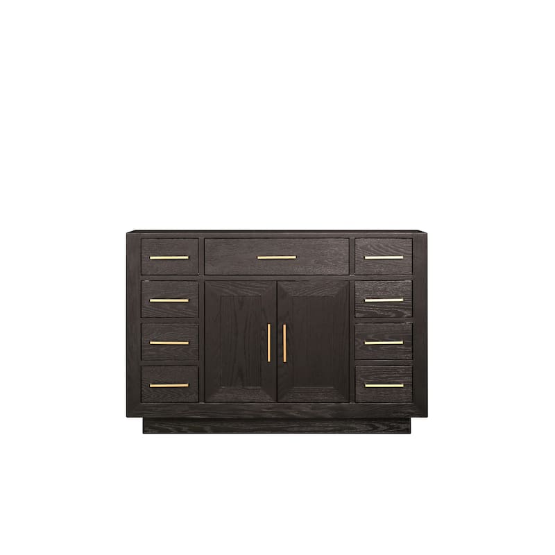 Abbey Bath Vanity - 48 - Brown Oak