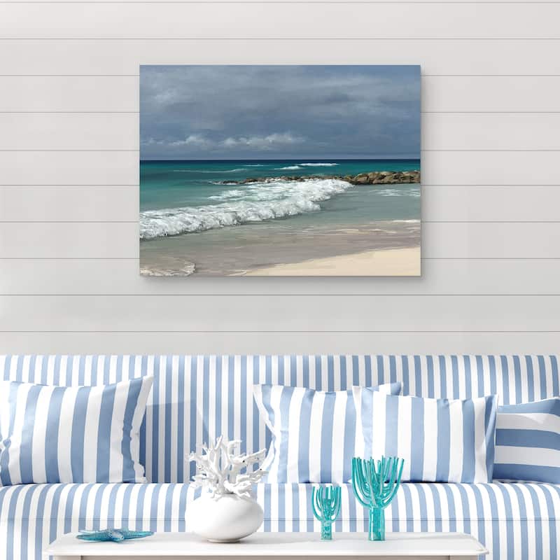 Surfside Portrait by Studio Arts Canvas Art Print