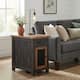 Option Black and Honey with Two-Toned Honey Door