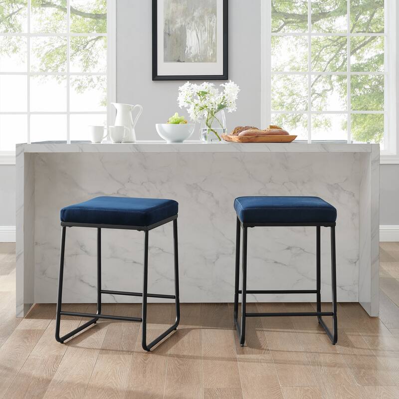 Beckett 2Pc Counter Stool Set - 16 "W x 18.5 "D x 24 "H