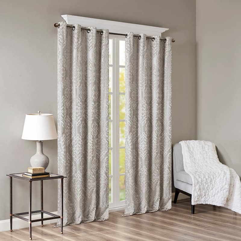 Total Blackout Grommet Top Curtain Panel(Only 1 Pc Panel)