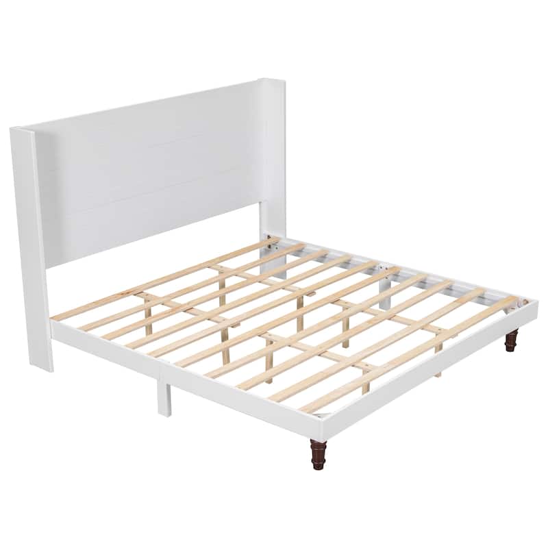 Stylish High Headboard Bed