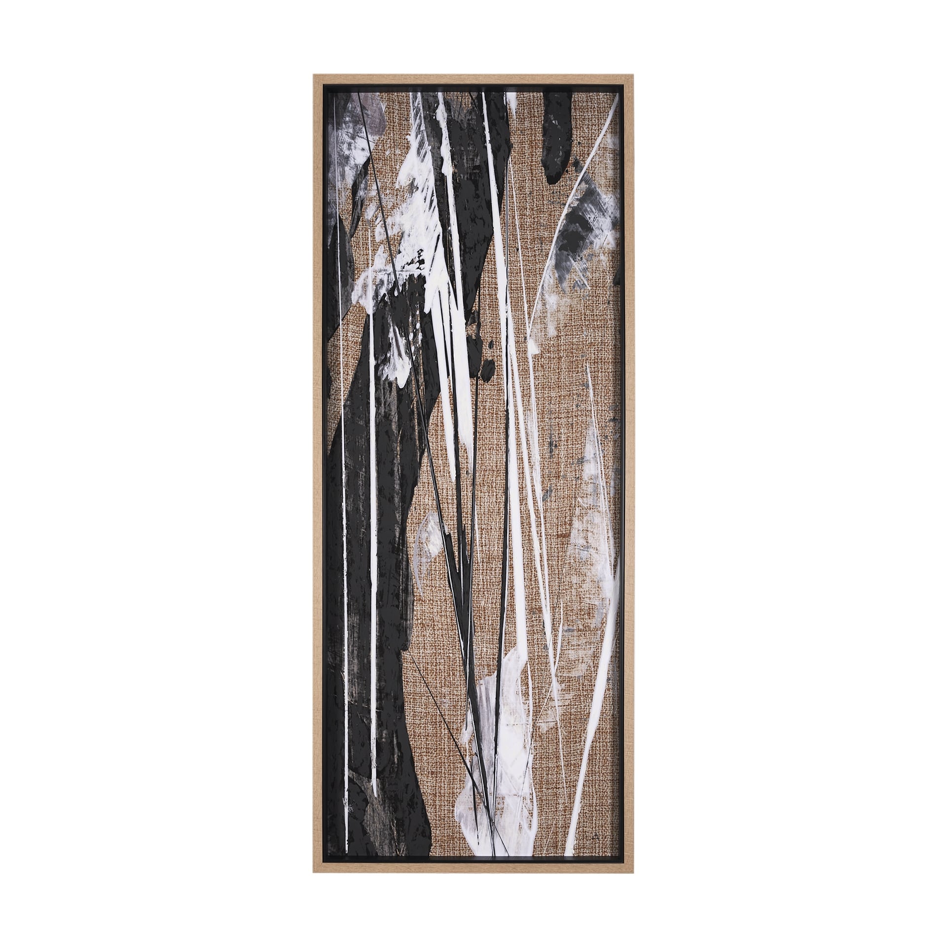 Meshy III by Mercana Studio a Hand Embellished Textured Framed Art Print