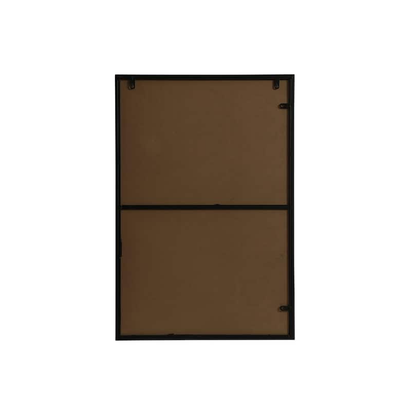 Indigo Home Metal Frame Rectangle Mirror 24x36 Inch
