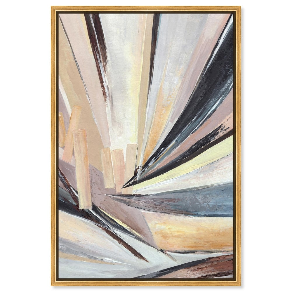 Balancing Lines I Canvas by Art Remedy