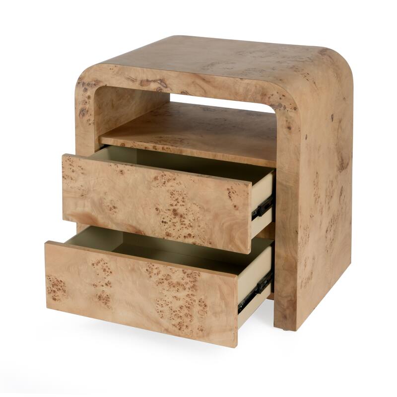 Cora 2 Drawer Nightstand