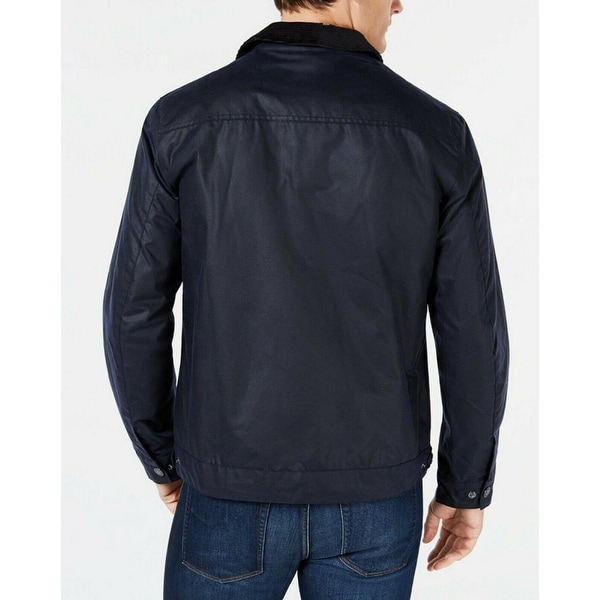 barbour kelvin waxed cotton jacket