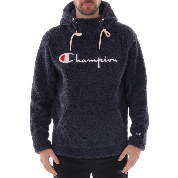champion embroidered script hoodie