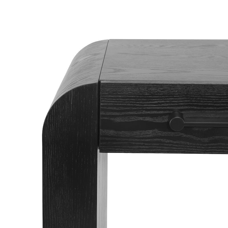 Christopher Knight Home - Astra Modern Ash Veneer Console Table with 2 Drawers and Metal Handles
