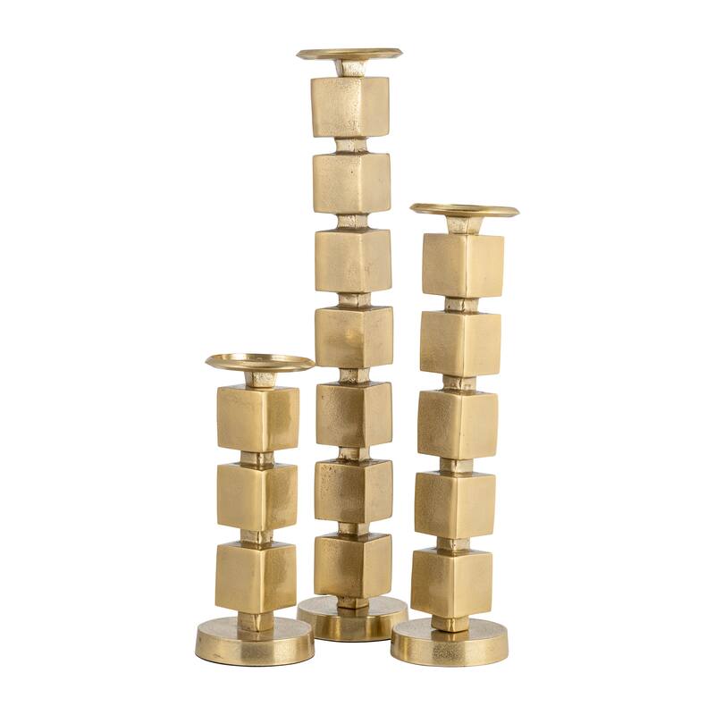 Sagebrook Home Modern Candle Holder