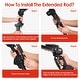 preview thumbnail 4 of 10, 2-In-1 Cordless Pole Saw Cordless with Pole for Tree Trimming - 9.06" x 4.33" x 51.6"