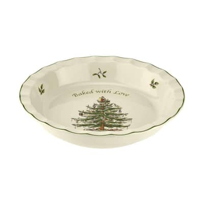 Spode Christmas Tree Baked With Love Pie Dish
