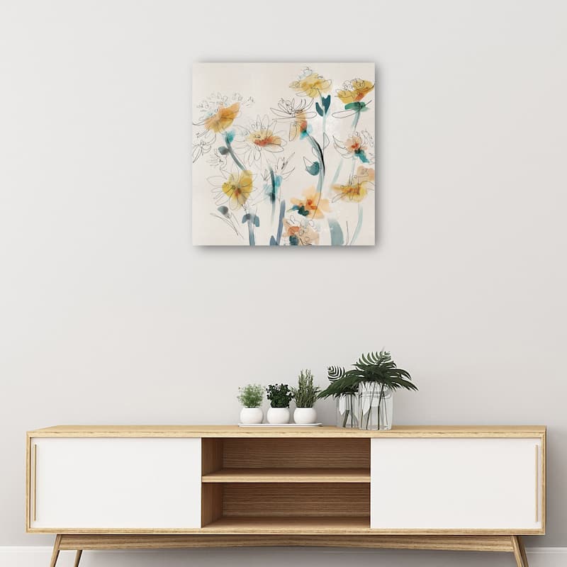 Fine Lines By Studio Arts Canvas Art Print