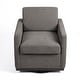 preview thumbnail 34 of 154, Set of 2 Modern Swivel Accent Armchairs Upholstered Arm Chairs