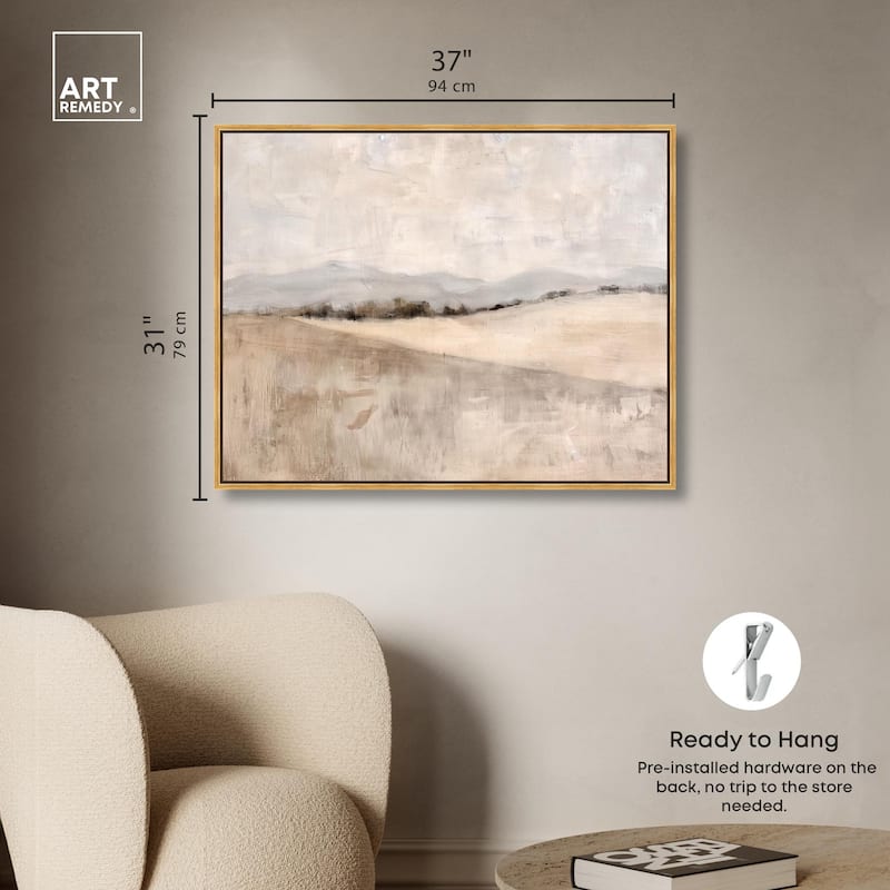 Distant Hills II Canvas by Art Remedy
