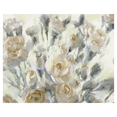 Rose Garden Golds by Studio Arts Canvas Art Print