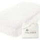 preview thumbnail 2 of 3, Organic Cotton Waterproof Pique Knit Crib Mattress Cover
