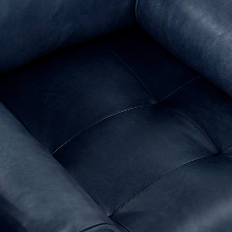 Poly and Bark Napa Lounge Chair - Genuine Italian Leather