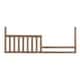 preview thumbnail 1 of 0, Hanley 56" Wide Toddler Rail Assembly. Cashew