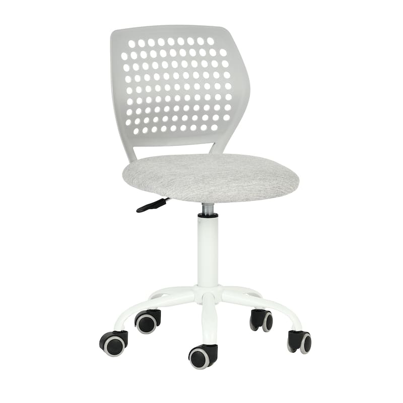 Homy Casa Adjustable Swivel Office Chair Wheels, Modern Study Chair